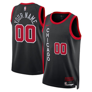 Custom Bulls City Edition Jersey