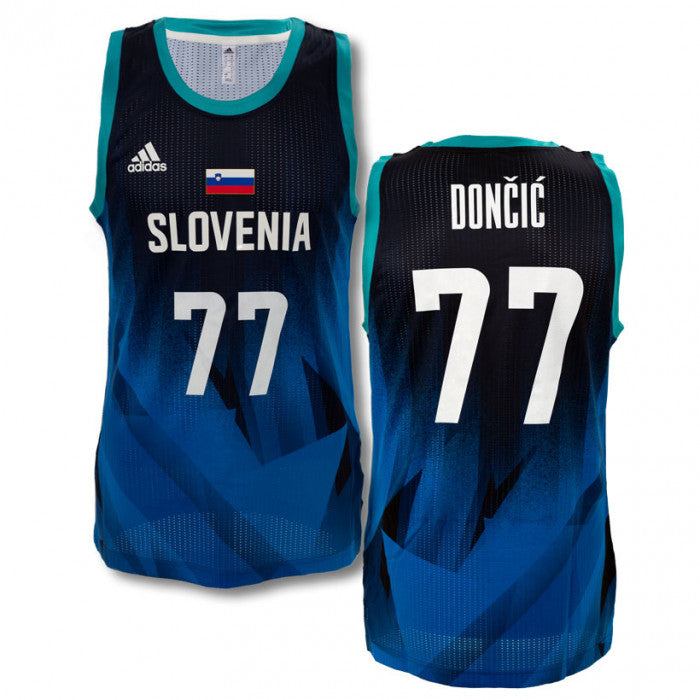 Dončić Slovenia Olympics Jersey