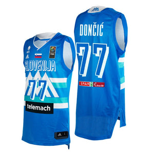 Dončić Slovenia Olympics Jersey